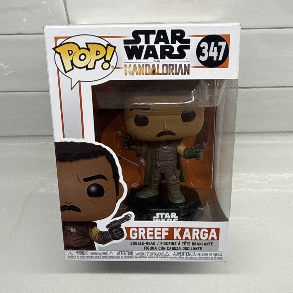 Funko Pop Star Wars The Mandalorian Greef Karga #347 Fast Shipping